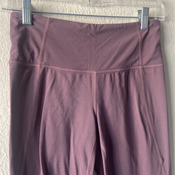 Athleta lavender purple mesh active workout crop leggings size small - Picture 5 of 14